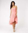 Lipsy Asymetric Long Hem Dress