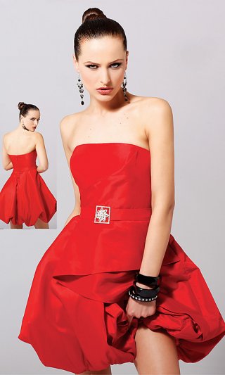Red Balloon Dress