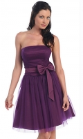 Strapless Homecoming Dress by Dancing Queen