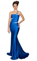Unique One Shoulder Prom Dress V356