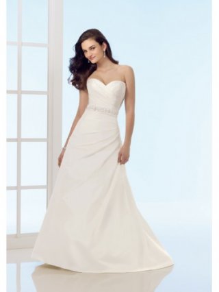 Taffeta Sweetheart A-line Wedding Dress