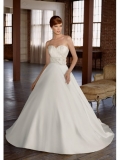 Taffeta Sweetheart Ball Gown Wedding Dress