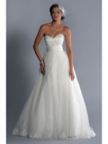 Tulle Sweetheart Detachable Bodice Ball Gown Wedding Dress