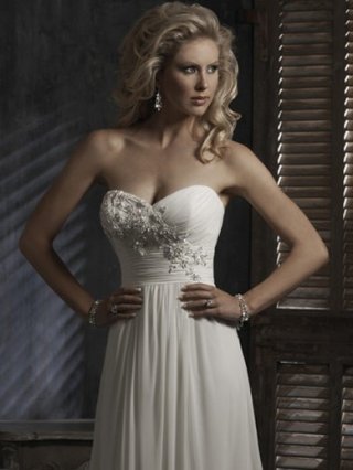 Unexpected Floor Length A-Line Sweetheart With Tippet Low Back Sweep Train With Embroidery,Button Wedding Dresses WDresses00797 Unexpected Floor Length A-Line Sweetheart With Tippet Low Back Sweep Train With Embroidery,Button Wedding Dresses WDresses00797