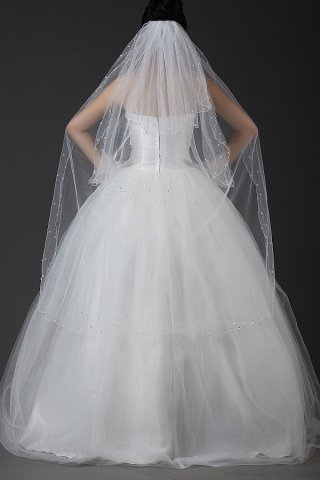 1 layer Wedding veils