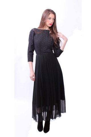 Vintage Luxe Evening Dress