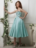 Vintage Style Strapless Prom Dress