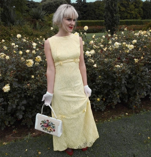 Reserved for Alysha, Cosette, French Vintage Antique Lace Dress