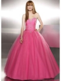 beaded ball gown strapless sweetheart vintage prom dresses