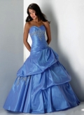 Ball-gown gathered cheap vintage prom dresses