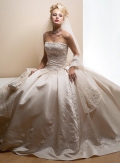 Strapless Ballgown Style Wedding Dresses (wd0403)