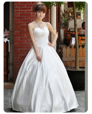 plus size royal court wedding dress
