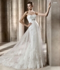 2012 Ivory Antique Lace Bridal Gown