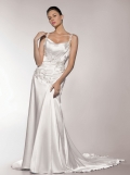 2012 Sexy beach casual bridal gown