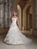 Beautiful Taffeta 2012 Bridal Gown