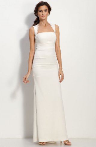 Nicole Miller Cutout Back Cr