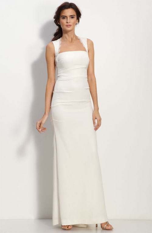 Nicole Miller Cutout Back Cr