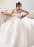 Elegant Off the Shoulder Princess Wedding Dresses