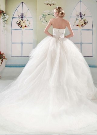 2012 Big Tail Wedding Dresses
