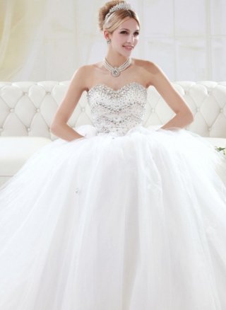 2012 Hot style luxury wedding dresses