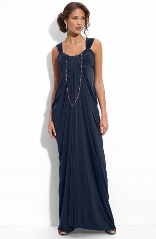 Draped Jersey Gown