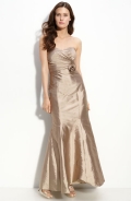 Strapless Taffeta Mermaid Gown