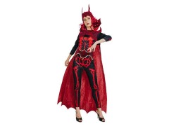 red skeleton devil costume