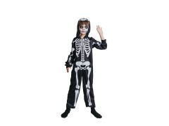 skeleton jumpsuit costume