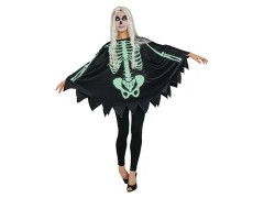 skeleton poncho costumes