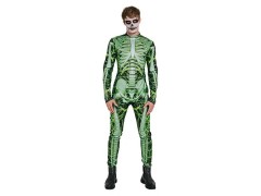 glow skeleton costume
