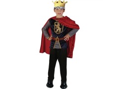 Childrens king cape costume