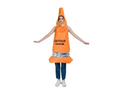 funny traffic cone costume