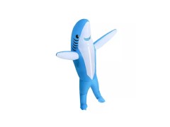 Blue Pink Shark costume