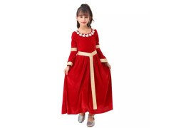 Red Velvet Dress costume