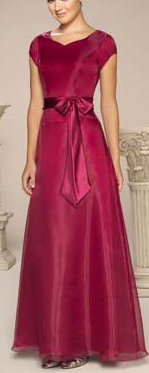 Long Rose A-line Style Sash Cheap Floor length Bridesmaid Dress Available in Spring
