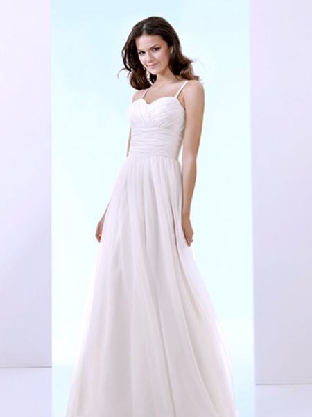 2012A-line sweetheart Spagetti Straps Waist sweep latin/chiffon Wedding Dresses 2012A-line sweetheart Spagetti Straps Waist sweep latin/chiffon Wedding Dresses