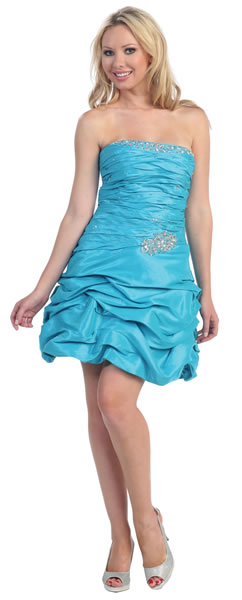 Elegant Ice Blue ruched Sweetheart Short/Mini Length Cocktail Dress / Homecoming Dress/Party Dresses