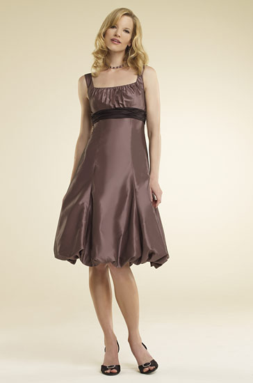 Empire At-the-knee Length Taffeta Bridesmaid Dresses (KB0190) Empire At-the-knee Length Taffeta Bridesmaid Dresses (KB0190)