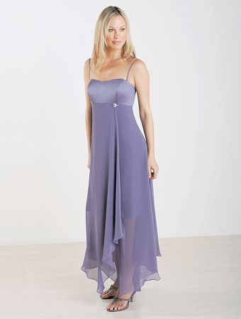 Empire Spaghetti Floor Length Satin Chiffon Bridesmaid Dresses (KB0062) Empire Spaghetti Floor Length Satin Chiffon Bridesmaid Dresses (KB0062)