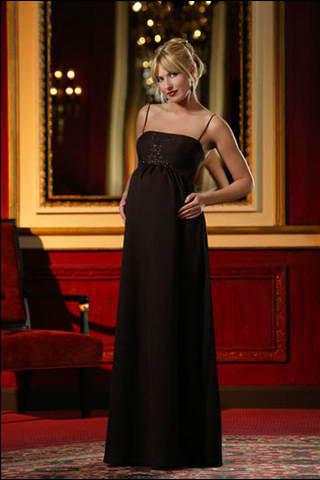 Spaghetti Empire Chiffon Maternity Bridesmaids (KM0003)