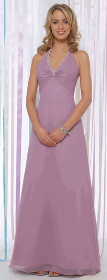 Beaded Halter Empire A line Special Occasion Dresses (KSP0031)