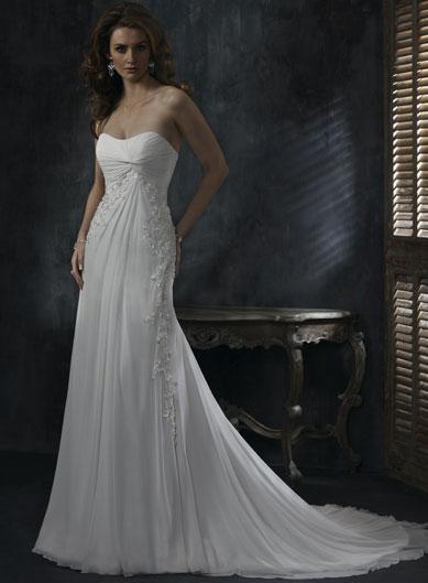 Ivory Elegant Strapless Beaded Lace Corset Wedding Dress (BOTS0734) Ivory Elegant Strapless Beaded Lace Corset Wedding Dress (BOTS0734)