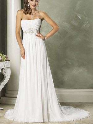 Empire Wedding Dresses WD2218