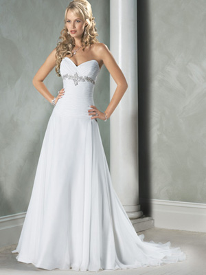 Empire Wedding Dresses WD2243