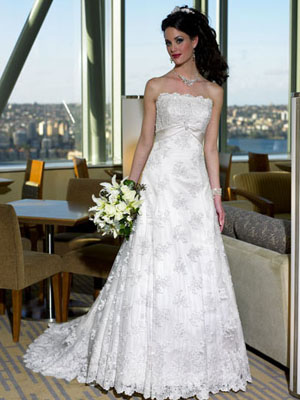 Empire Wedding Dresses WD0266