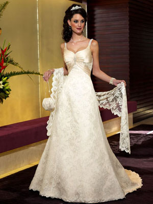 Empire Wedding Dresses WD0367
