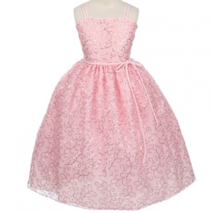 Pink Incandescent Beaded Dress