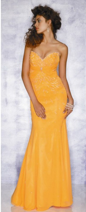 Sexy Sweetheart Brand New Hot Sell Chiffon Evening Gown