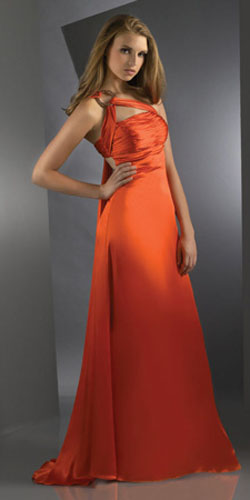 Especial One Shoulder Evening Dress