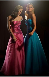 Strapless Beaded Princess Dress